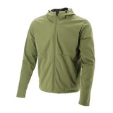 Pánska bunda s kapucňou DEDRA BH63B01-XXL, ľahká, veľkosť XXL, membrána, zelená