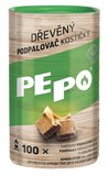 PE-PO drevený podpaľovač 100 ks Natural