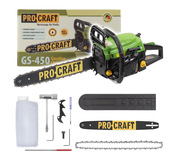 Píla benzínová reťazová Procraft GS-450
