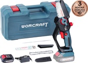 Píla Worcraft Home CHS-S20LiBCM ShareSYS, 20V Li-ion, 4` reťaz, BRUSHLESS, mini reťazová + EXTRA 6` reťaz a lišta, SET v kufri