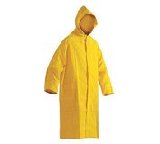Plášť PVC žltý s kapucňou XL