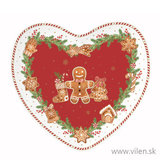 Podnos Fancy gingerbread 20x19cm R1480