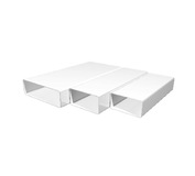Potrubie vetracie ploché 204x60mm/1500 mm PVC