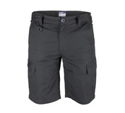 Pracovné šortky, krátke pracovné nohavice, DEDRA BH31BST-XL, rip-stop + spandex, veľkosť XL, gramáž 220g/m2, sivé