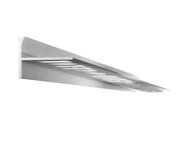 Profil spádový SP 12.5mm AL striebro 2m pravý