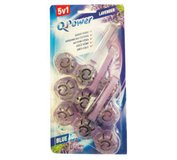 Q-Power Závesný WC blok Lavender 3ks