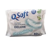 Q Soft vlhčený toaletný papier sensitive 60ks