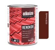 Renokov hnedý - Antikorózna farba na kov 2,5kg