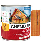 S1025 Chemolux S Extra 0222 červený smrek 0,75l - hodvábne lesklá ochranná lazúra na drevo
