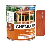 S1040 Chemolux S-Klasik 0201 gaštan 0,75l - matná ochranná lazúra na drevo