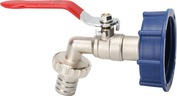 Sada Strend Pro ventil 1/2` (Zn redukcia 3/4`) + plastová redukcia 60mm + výpust 3/4` na IBC nádrž Pozink