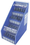 Sada technických TK fréz 40-dielna A,A+,C,G,F,L,M,D,H,E 6-8-10-12 dvojitý sek, v stojane