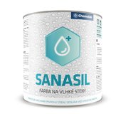 Sanasil 2,5l - biela farba na vlhké steny