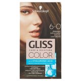 Schwarzkopf Gliss Color Farba na vlasy č.6-0 Prirodzene svetlohnedý