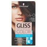 Schwarzkopf Gliss Color Farba na vlasy Prirodzene Tmavohnedý 4-0