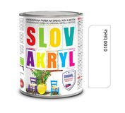 Slovakryl 0100 - biely 5kg
