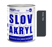 Slovakryl Profi MAT antracit 1190/RAL7016 0.75kg*dopredaj*