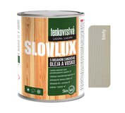 Slovlux tenkovrstvá lazúra na drevo biela 2,5L