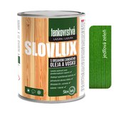Slovlux tenkovrstvá lazúra na drevo jedlová zeleň 0,7L
