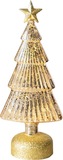 Stromček MagicHome Vianoce sklo 10xLED teplá biela 12x8x29cm 3xAAA