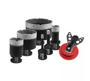 Súprava diamantových korunových vrtákov 6,8,20,35,50,68mm