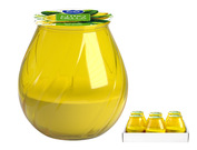 Sviečka proti hmyzu v skle CITRONELLA 130g d9cm