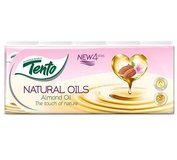 Tento Natural Oils Almond, Hygienické vreckovky 10×10ks