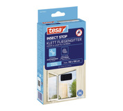 tesa® Insect Stop Sieť na suchý zips proti hmyzu STANDARD do okien 1,1x1,3m antracit