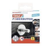 Tesa Powerbutton háčik Small chróm