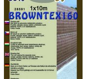 Tieňovka Browntex 1x10m hnedá