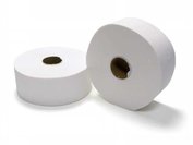 Toaletný papier Jumbo, 2-vrstvový biely 26cm