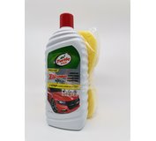 Turtle Wax, Akčný balík Zip Wax1l + Jumbo - Autošampón s voskom + špongia