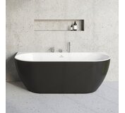 Vaňa Freedom W 1660x800 voľne stojaca,snehobiela/čierna