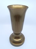 Váza Petra zlatá 22cm,náhrobná záťažová