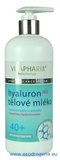 Vivapharm Hyaluron, Telové mlieko pre inténzívnu starostlivosť o pokožku s kyselinou hyaluronovou 40+ 400ml