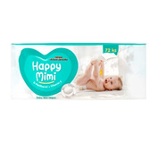 Vlhčené utierky Happy Mimi 72ks pantenol