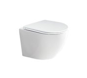 WC závesné Rimless 490x370x360mm keramické + wc doska CSS113S
