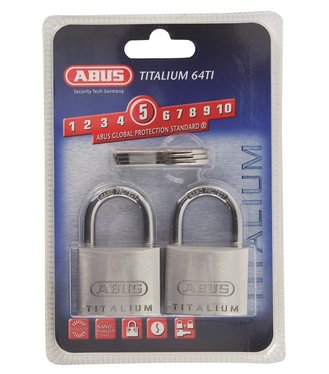 Abus 727TI/40 Zámok visiaci 2ks + 3 kľúče