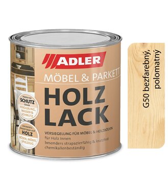Adler Möbel-Parkett Holzlack Farblos Halbmatt G50 0.75l
