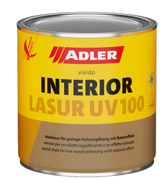 Adler Vivido Interior-Lasur UV 100 Farblos tönbar 10l