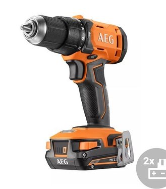 AEG AKU Príklepová vŕtačka BSB18G4-202C,18V