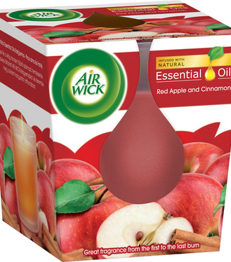 Air Wick sviečka 105g Jablko a škorica