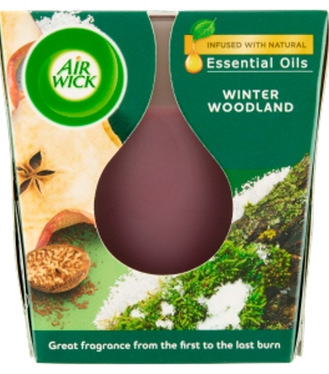 Air Wick sviečka 105g Zimný les