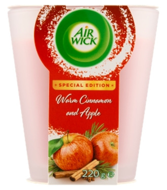 Air Wick sviečka 220g Jablko a skorica