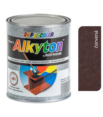 Alkyton kladivková červená - Samozákladový email na kov, drevo a betón 5l