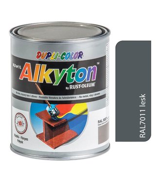 Alkyton lesklá oceľová sivá RAL7011 750ml