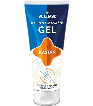 Alpa Francovka Masážny gél Gaštan 100ml