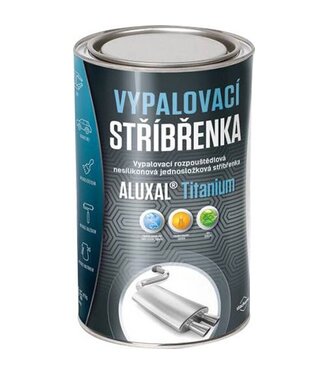 Aluxal Titanium 100g vypaľovacia striebrenka