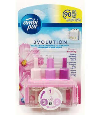 Ambi Pur 3Volution Osviežovač vzduchu Flowers & Spring Náhradná náplň 20ml