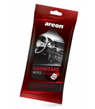 Areon Car Vlhčené utierky na palubovú dosku 25ks